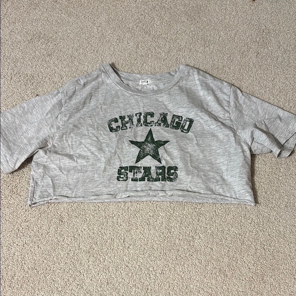 Garage Gray and Green Short Sleeve Tee